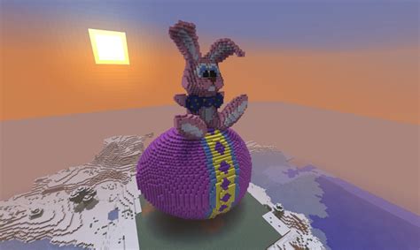 minecraft easter eggs rabbit